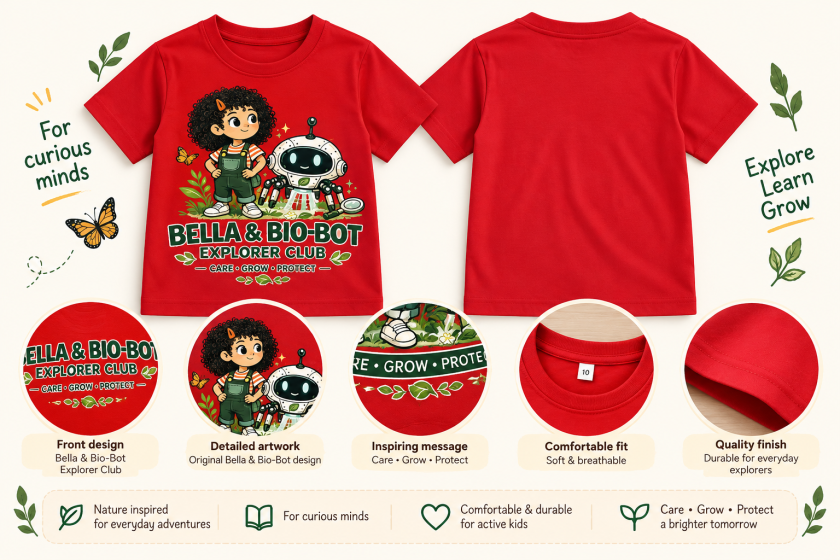 Explorer Club Kids Tee