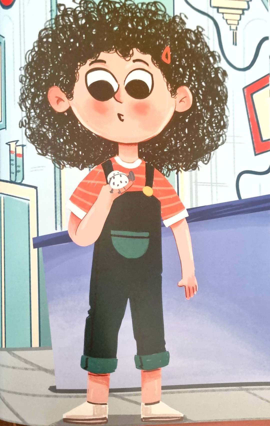 Bella character illustration portrait